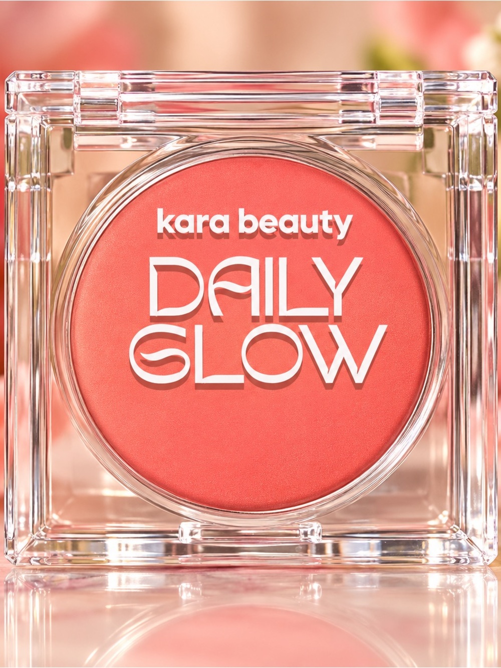 Kara Beauty Daily Glow Cream Blush — Coral Pink